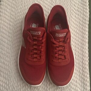 Skechers Go Walk Red Sneakers